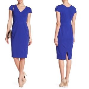 NWT Donna Morgan Crepe Shift Dress